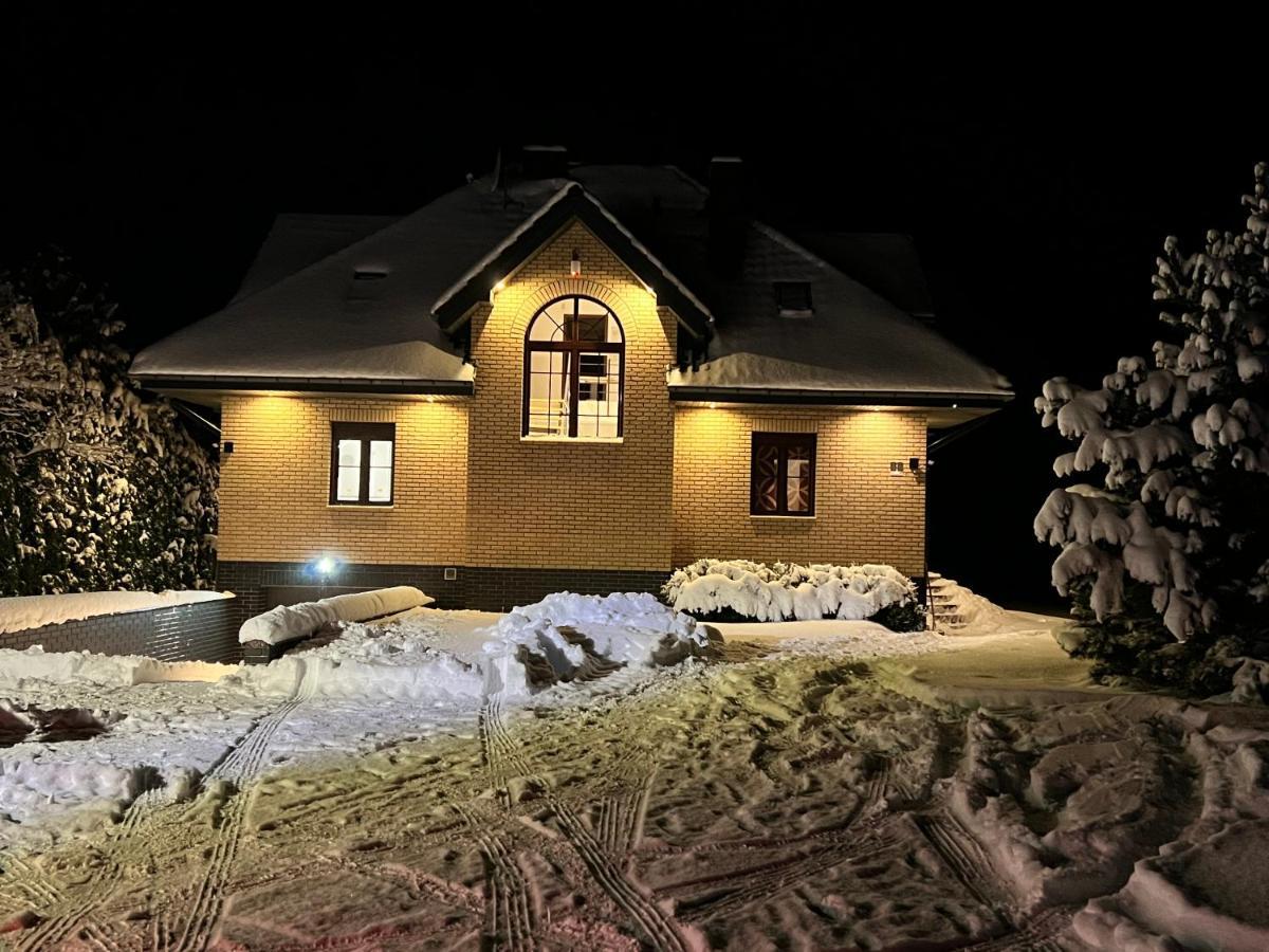 Domwigierski Pl -Jeziorki -Gr- Comfort-Ferienhaus-Polen - Wlasna Linia Brzegowa I Sauna Wysoki Most  Exterior foto